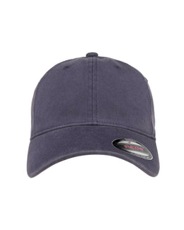 Yupoong Garment-Washed Twill Cap 6997 | Navy - Front