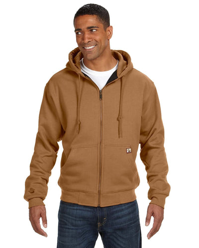 Dri Duck Men's Crossfire PowerFleeceTM Fleece Jacket 7033 | Saddle - Front