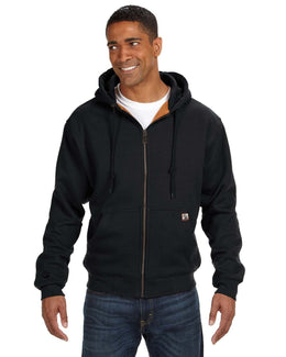 Dri Duck Men's Crossfire PowerFleeceTM Fleece Jacket 7033 | Black - Front