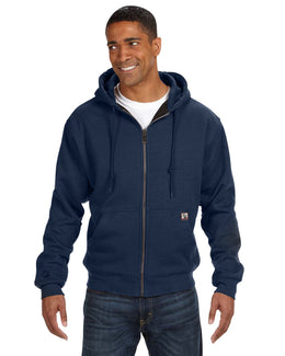 Dri Duck Men's Crossfire PowerFleeceTM Fleece Jacket 7033 | Navy - Front