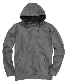 Dri Duck Men's Woodland Fleece Hooded Sweatshirt 7035 | Dark Oxford - Front