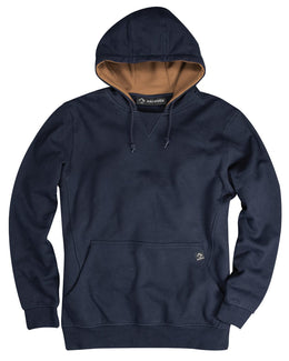 Dri Duck Men's Woodland Fleece Hooded Sweatshirt 7035 | Navy - Front