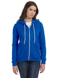 Anvil Ladies Combed Ringspun Fashion Full-Zip Hoodie 71600L | Royal Blue - Front