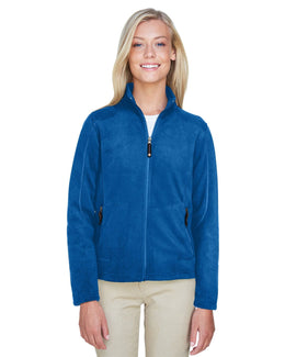 North End Voyage Ladies Fleece Jacket 78172 | True Royal - Front