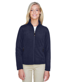 North End Voyage Ladies Fleece Jacket 78172 | Classic Navy - Front