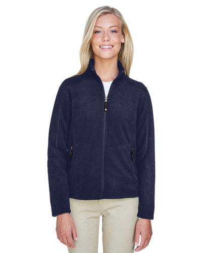 North End Voyage Ladies Fleece Jacket 78172 | Classic Navy - Front