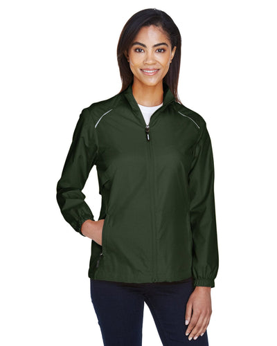 Core 365 Motivate Ladies Unlined Lightweight Jacket 78183 | Forest - Front