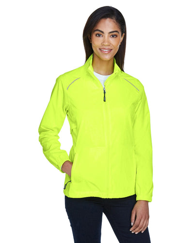 Core 365 Motivate Ladies Unlined Lightweight Jacket 78183 | Safety Yellow - Front