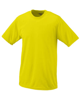 Augusta Moisture Wicking T-Shirt 790 | Power Yellow - Front