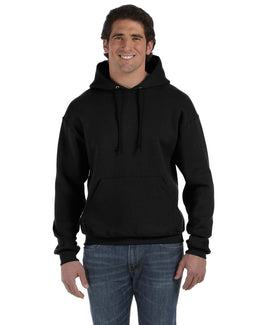 Fruit of the Loom Supercotton Pullover Hoodie 82130 | Black - Front