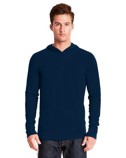 Next Level Adult Thermal Hoody 8221 | Midnight Navy - Front