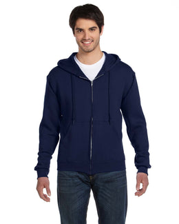 Fruit of the Loom Supercotton Full-Zip Hoodie 82230 | J Navy - Front