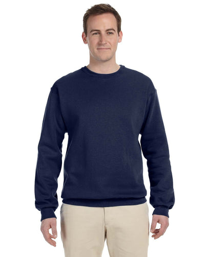 Fruit of the Loom Super Heavyweight Crewneck Sweatshirt 82300 | J Navy - Front