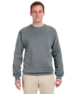 Fruit of the Loom Super Heavyweight Crewneck Sweatshirt 82300 | Athletic Heather - Front