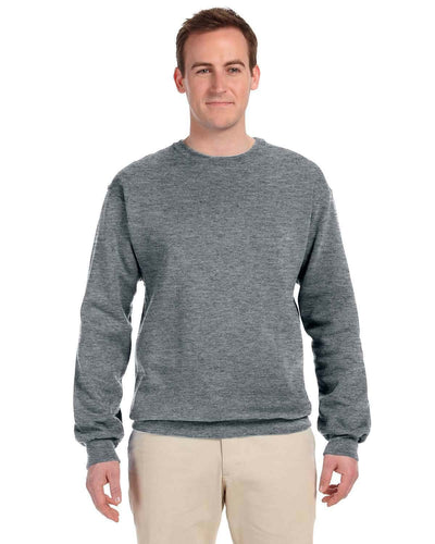 Fruit of the Loom Super Heavyweight Crewneck Sweatshirt 82300 | Athletic Heather - Front