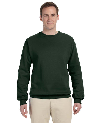 Fruit of the Loom Super Heavyweight Crewneck Sweatshirt 82300 | Forest Green - Front