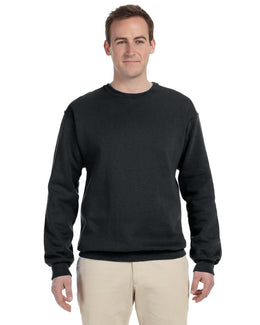 Fruit of the Loom Super Heavyweight Crewneck Sweatshirt 82300 | Black - Front
