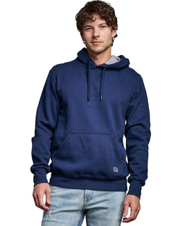 Russell Athletic Unisex Cotton Classic Hooded Sweatshirt 82ONSM | Navy - Front
