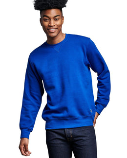 Russell Athletic Unisex Cotton Classic Crewneck Sweatshirt 82RNSM | Royal - Front