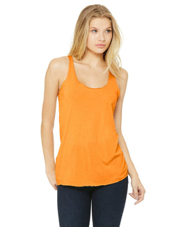 Bella+Canvas Ladies Triblend Racerback Tank 8430 | Orange Triblend - Front