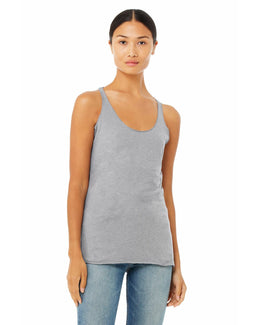 Bella+Canvas Ladies Triblend Racerback Tank 8430 | Ath Grey Triblnd - Front