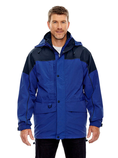 North End Mens 3-In-1 Two-Tone Parka