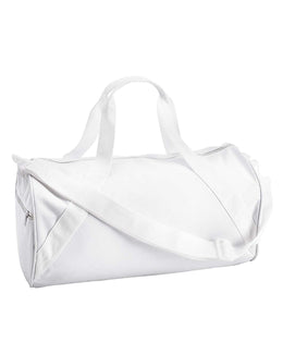 Liberty Bags Barrel Duffel Bag 8805 | White - Front