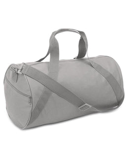 Liberty Bags Barrel Duffel Bag 8805 | Grey - Front