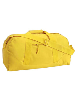 Liberty Bags Game Day Large Duffel 8806 | Bright Yellow - Front