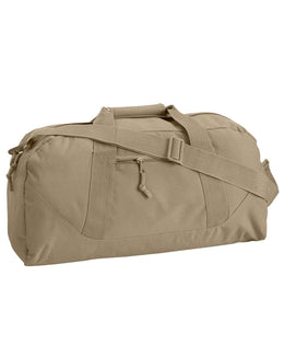 Liberty Bags Game Day Large Duffel 8806 | Khaki - Front