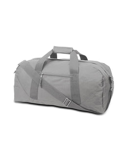 Liberty Bags Game Day Large Duffel 8806 | Grey - Front