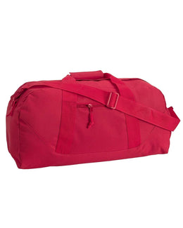 Liberty Bags Game Day Large Duffel 8806 | Red - Front