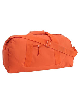 Liberty Bags Game Day Large Duffel 8806 | Orange - Front