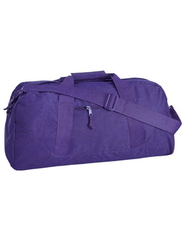 Liberty Bags Game Day Large Duffel 8806 | Purple - Front