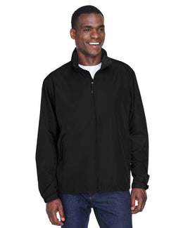 North End Mens Techno Lite Jacket 88083 | Black - Front