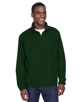 North End Mens Techno Lite Jacket 88083 | Alpine Green - Front