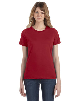 Anvil Ladies Fashion Fit T-Shirt 880 | Independence Red - Front