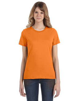 Anvil Ladies Fashion Fit T-Shirt 880 | Mandarin Orange - Front