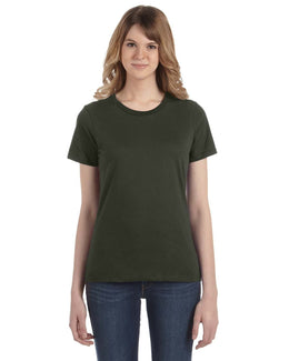 Anvil Ladies Fashion Fit T-Shirt 880 | City Green - Front