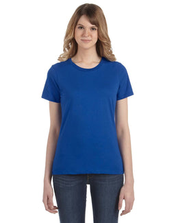 Anvil Ladies Fashion Fit T-Shirt 880 | Royal Blue - Front