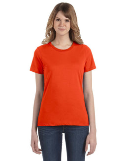 Anvil Ladies Fashion Fit T-Shirt 880 | Orange - Front