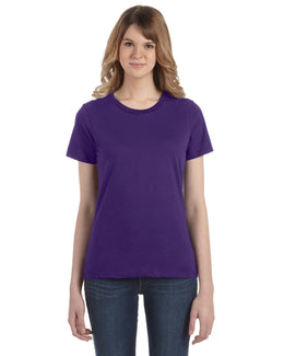 Anvil Ladies Fashion Fit T-Shirt 880 | Purple - Front