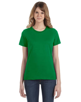 Anvil Ladies Fashion Fit T-Shirt 880 | Kelly Green - Front
