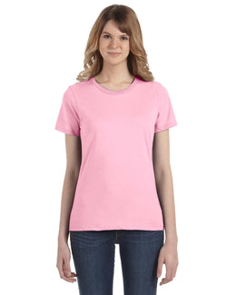 Anvil Ladies Fashion Fit T-Shirt 880 | Charity Pink - Front