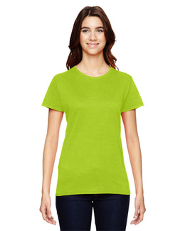 Anvil Ladies Fashion Fit T-Shirt 880 | Neon Orange - Front