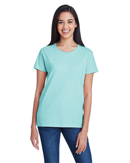 Anvil Ladies Fashion Fit T-Shirt 880 | Teal Ice - Front