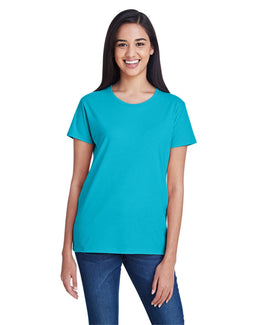 Anvil Ladies Fashion Fit T-Shirt 880 | Pool Blue - Front