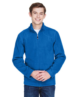 North End Voyage Mens Fleece Jacket 88172 | True Royal - Front