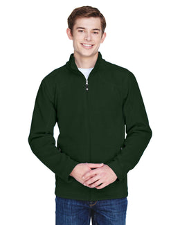 North End Voyage Mens Fleece Jacket 88172 | Forest - Front