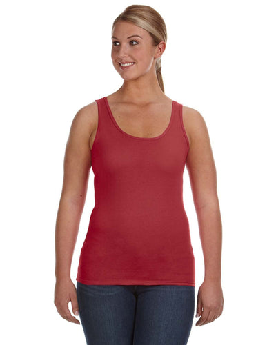 Anvil Ladies Lightweight Tank 882L | Independence Red - Front